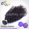 Wholesale good quality real virgin indian human hair curly hair, kinky curly hair bundles