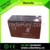 12v7ah electric power accumulator, accumulator cell