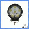 Aluminum 27W IP67 Waterproof LED Work Lamps / Round Led Work Lights 10V-30V