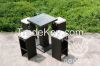 5pcs outdoor furniture plastic rattan bar set