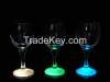 2015 New Design Luminous Glass Goblet