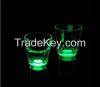 2015 wholesale luminous polygonal glass cup