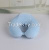 U shape memory foam pillow neck speaker pillow/inflatable pillow/funny pillow