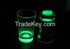 2015 wholesales luminous glass shining mug