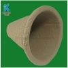 Disposable Fiber Pulp Molded Garden Plant Pots Wholesale