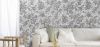 Wallpaper paper vinyl construction paintable decorative