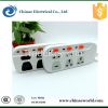 5 digits with usb port universal multi function electrical extension plug switch sockets