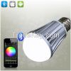 bluetooth light control led bulb rgbw lamp colors changing