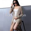 Women winter cardigan sweater