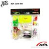 35 Worm Soft Lure Baits Small 10 Lead Head Jig Hook Soft Lure Set Fish