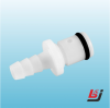 quick connector male connector for dvt prevention air pump device