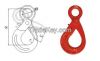 G80 Alloy Steel Self Locking Hook, Swivel Hook, eye hook, clevis hook, positive locking latch