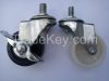 1.5,2,2.5 inch PU double bearing, a small diamond Black Diamond casters