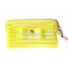 Fashion transparent PVC hand carry female cosmetic bag