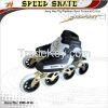 Inline speed skate, inline racing skate, inline roller skate, speed inline skate