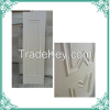 Designed mouldded hdf primer white wooden door skin