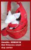 Dog Carrier - Red Rhinestone Crown Princess Front Dog Carrier