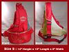 Dog Carrier - Red Rhinestone Crown Princess Front Dog Carrier