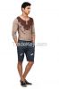 Sheep Print Long Short...