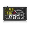 New X3 Car HUD Head Up Display System OBD2 dispaly speed with built-in ELM327 Bluetooth Version