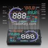 2015 OEM New 5.5 Inch A8 HUD with Multi Color Car HUD Display Universal Overspeed Warning OBD2 hud display speedometer