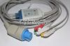 Datex 545327 one piece 3-lead ECG Cable with leadwires