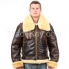 B3 Jacket air shearling Bomber Fur Vintage military pilot men World a