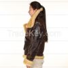 B3 Jacket air shearling Bomber Fur Vintage military pilot men World a