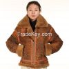 B3 Jacket air shearling Bomber Fur Vintage military pilot men World a