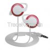 colorful Ear hanging earphones, earhook headset