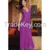 Purple Ankle-length Ch...