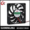 Manufactory Selling 80 X 80 X10 Mm 12V DC LED Fan with UL 8010