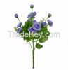 9-Fork54-Head rtoadside flower,artificial bouquet for home decoration for wholesale 