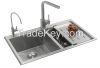 Hot sell good quality handmade 5mm sus304 kitchen sink