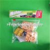 Plastic quart size slider lock food baggies