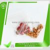 Plastic food storage zipper lock bag