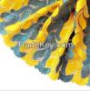 Leaf design embroidered high quality african cord lace fabric for wedding F50284