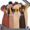 Pre-bonded 100 Cheap Remy U Tip Hair Extension Wholesale, Nail Hair Extenisons