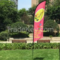 Cheap Custom Print Feather/wind Flag