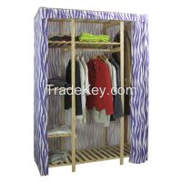 Sell  Polycotton and Pine Triple Wardrobe