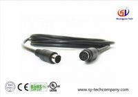 Customized 6 Pin S Video Cord Extension Cable for Car DVR / Camera / Monitor