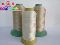 Bonded thread, polyester thread