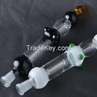 7 parts borosilicate nectar collector kits with gift boxes for smoking