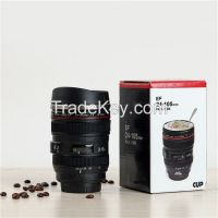 Novelty Caniam 24-105mm Camera Lens Travel Coffee Mug 