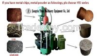 scrap metal chips briquetting press