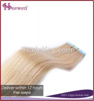 Top Quality And Long Beauty Hair Remy Hair Weave 613 Blonde Hair Weave