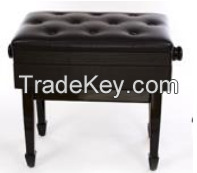 piano bench with solid wood