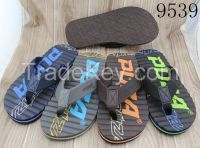 Emboss sole new style eva man slippers