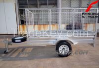 2015 Brand New And High Quality Tipping Cage Trailer 8x4