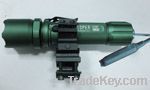 Tactical Flashlight With AC, DC, USB